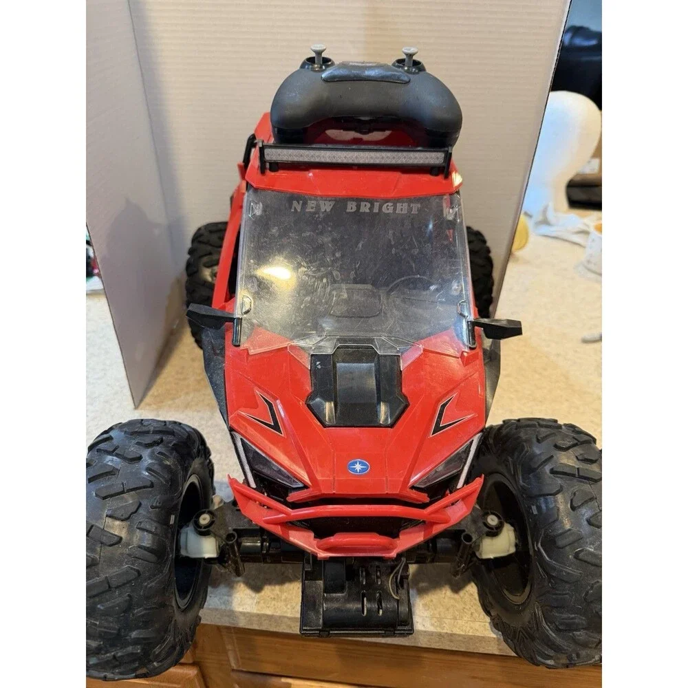 New Bright Polaris RZR Pro XP 1:5 RC Buggy + Remote No Battery- untested as is